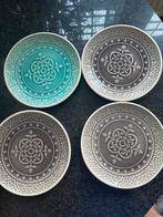 4 Capri Ontbijtborden / Dessertborden - Nieuw, Huis en Inrichting, Keuken | Servies, Ophalen of Verzenden, Nieuw, Overige stijlen