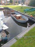 motorboot stalen vlet, Ophalen, Gebruikt, Staal, Binnenboordmotor