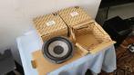 3 x FOCAL Electra 1038-BE woofers * Defect - lees info, Audio, Tv en Foto, Luidsprekers, Gebruikt, 120 watt of meer, Front, Rear of Stereo speakers