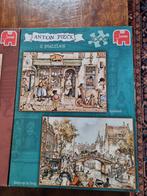 Anton pieck puzzels  2x 1000 stukjes, Ophalen of Verzenden, 500 t/m 1500 stukjes, Zo goed als nieuw