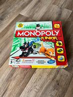 Monopoly junior Hasbro, Hobby en Vrije tijd, Gezelschapsspellen | Bordspellen, Gebruikt, Ophalen