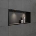 BWS Alfie Inbouwnis 30x60 Mat Zwart LED - Nieuw in doos, Overige typen, Nieuw, Ophalen of Verzenden, Minder dan 100 cm
