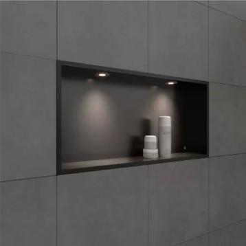 BWS Alfie Inbouwnis 30x60 Mat Zwart LED - Nieuw in doos beschikbaar voor biedingen