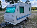 Adria gezinscaravan Voortent mover luifel, Caravans en Kamperen, Caravans, Rondzit, Dwarsbed, Particulier, Adria