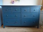 Prachtige Ikea Hemnes commode blauw ladekast goede staat!, Huis en Inrichting, Kasten | Dressoirs, Ophalen, Gebruikt, 150 tot 200 cm