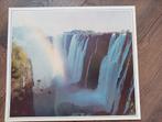 Victoria Falls Zambia Watervallen fotoprent 1983, Verzamelen, Foto's en Prenten, Verzenden, 1980 tot heden