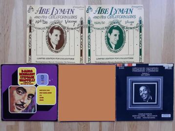 Abe Lyman,Django Reinhardt&Stephane Grappelly,Charlie Parker beschikbaar voor biedingen
