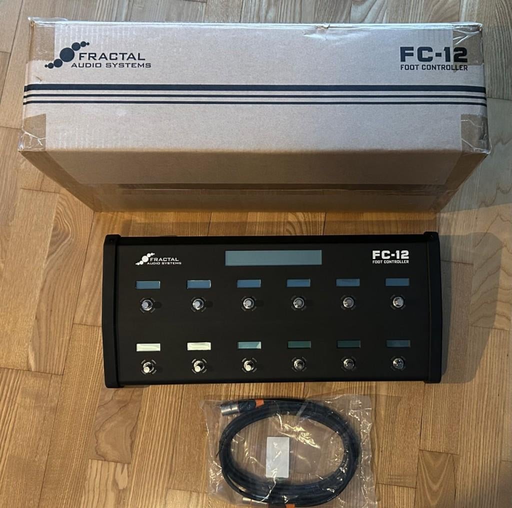 Fractal Audio FC-12 MKI MIDI voetcontroller (+ accessoires), Muziek en Instrumenten, Ophalen of Verzenden, Zo goed als nieuw