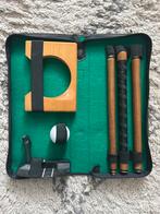 Vintage Putting Set in Tas, Sport en Fitness, Ophalen of Verzenden, Gebruikt, Set, Overige merken