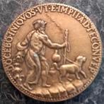 Oude Medaille - Michelangelo Buonarroti, Ophalen of Verzenden, Italië, Losse munt