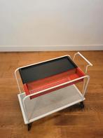 Serveerwagen van Floris Fiedeldij voor Artimeta 1950's, Huis en Inrichting, Tafels | Bijzettafels, Ophalen, Minder dan 55 cm, Gebruikt