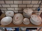 Servies van Hutschenreuther met bloemetjes, vintage, Antiek en Kunst, Antiek | Servies compleet, Ophalen