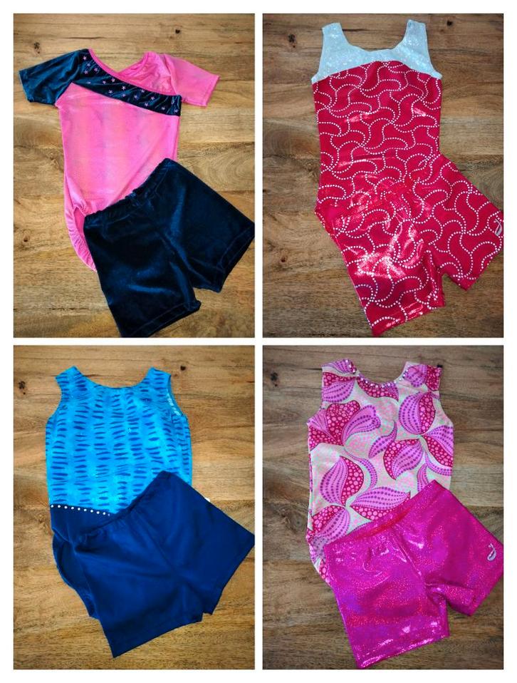 Turnpakje/turnpakjes maat 158 nu 12,50 per setje, Sport en Fitness, Turnen, Zo goed als nieuw, Turnpak(je), Kindermaat 146 t/m 176