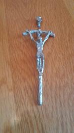 jezus aan het kruis merk inri helaas kapot, Antiek en Kunst, Ophalen of Verzenden