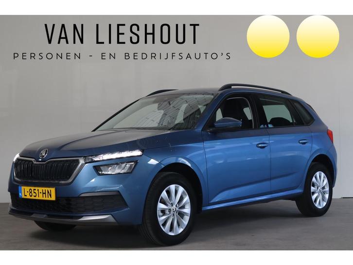 Skoda Kamiq 1.0 TSI Ambition NL-Auto! Apple Car-Play I Adap., Auto's, Skoda, Bedrijf, Te koop, Kamiq, ABS, Airbags, Airconditioning