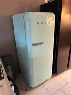 Retro SMEG Koelkast - Watergroen, Ophalen, 150 tot 200 liter, 60 cm of meer, Zo goed als nieuw