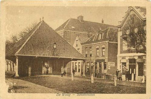 (380-850-007) Schoonhoven De Waag, Verzamelen, Ansichtkaarten | Nederland, Zuid-Holland, Verzenden
