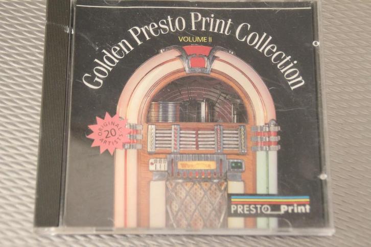 golden presto print collection diversen, Cd's en Dvd's, Cd's | Verzamelalbums, Gebruikt, Pop, Ophalen of Verzenden
