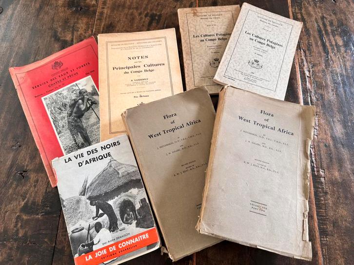 Vakliteratuur Botanicus Congo 1939 -1958, Antiek en Kunst, Kunst | Niet-Westerse kunst, Ophalen of Verzenden