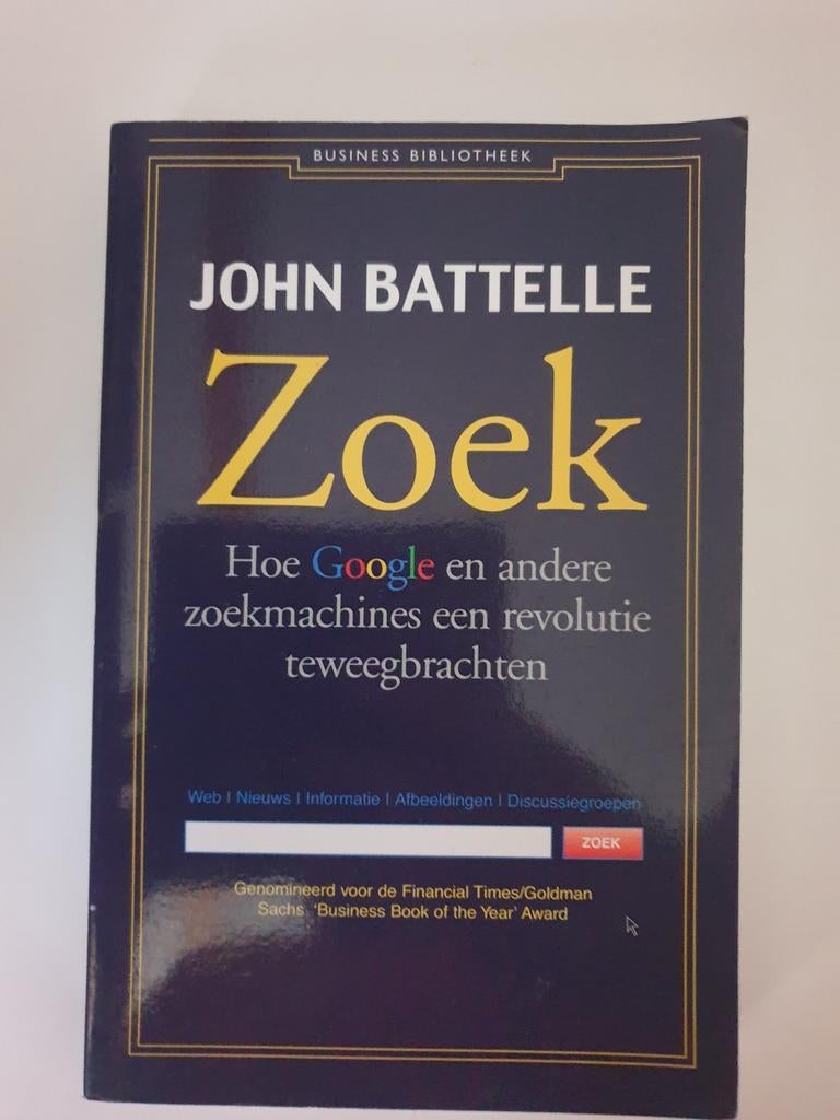 Zoek john battelle business bibliotheek, Ophalen of Verzenden, Gelezen