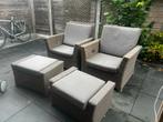 Relax Tuinmeubel Set - Comfortabel!, Gebruikt, Loungeset, Wicker, Stoel