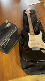 Squier strat CXS elektrische gitaar, Squier SP-10 versterker, Ophalen of Verzenden, Fender