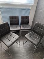 Ikea Toresund eettafel met 4 stoelen, Ophalen of Verzenden, Zo goed als nieuw, Zwart, Vier