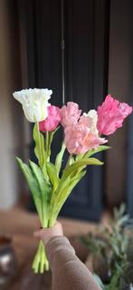 Kunst papegaaien tulpen NIEUW, Huis en Inrichting, Ophalen of Verzenden, Nieuw