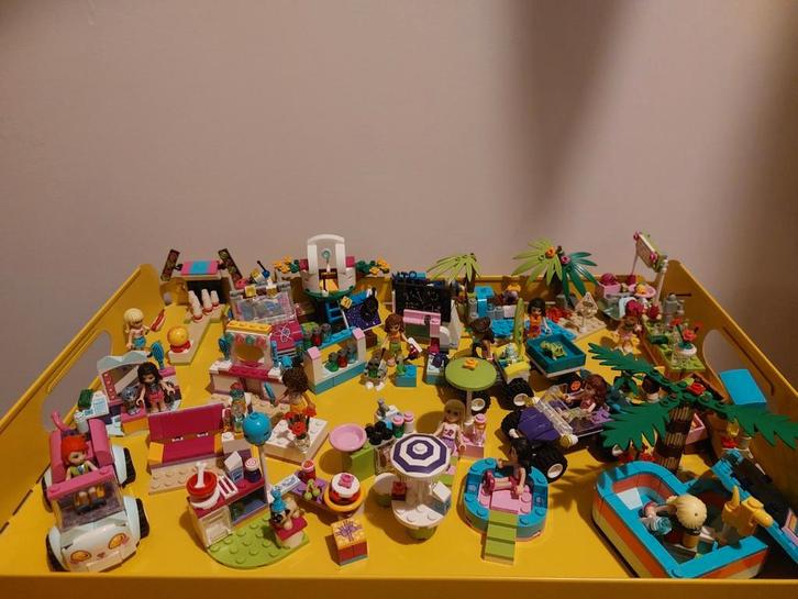 Lego friends en diertjes gemengd, Kinderen en Baby's, Speelgoed | Duplo en Lego, Gebruikt, Lego, Losse stenen, Ophalen of Verzenden