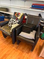 Lederen stoelen, Huis en Inrichting, Stoelen, Ophalen of Verzenden, Zo goed als nieuw