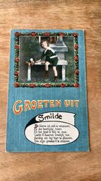 Oude ansichtkaart Groeten uit Smilde fantasie, Verzamelen, Ophalen of Verzenden, Voor 1920, Ongelopen, Drenthe