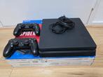Ps4 slim 1TB, Spelcomputers en Games, Spelcomputers | Sony PlayStation 4, Met 2 controllers, Ophalen of Verzenden, Zo goed als nieuw