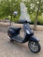 Gebro scooters: Vespa lx 45km mat blauw BJ2006, Ophalen, Gebruikt, Maximaal 45 km/u, Benzine