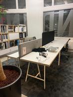 Bureaubladen met onderstel, Huis en Inrichting, Bureaus, Ophalen, Gebruikt, Bureau