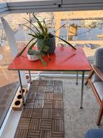 Formica tafeltje, Ophalen, Gebruikt, 50 tot 100 cm, Formica, vintage, jaren 70