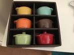 6 kleine potjes met deksel, nieuw in doos, Overige typen, Nieuw, Ophalen of Verzenden, Glas