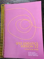 SPSS statistics version 22 practical guide, Ophalen of Verzenden, Gamma, Zo goed als nieuw, WO