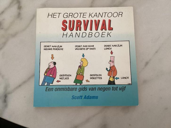 Kantoor Survival Handboek - Scott Adams, Boeken, Humor, Gelezen, Cartoons, Ophalen