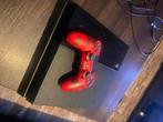 PlayStation 4 500 inclusief Camo red controller+ alle kabels, Original, Met 1 controller, Gebruikt, Ophalen of Verzenden