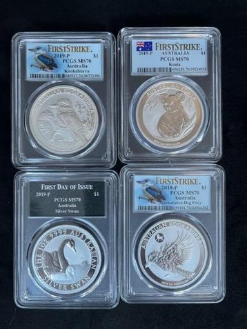 SPOED! Australia Kookaburra PCGS/NGC slabs te koop(Special) beschikbaar voor biedingen