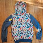Leuke hoodie/trui met verenprint - maat 152 - iELM, Ophalen of Verzenden, Gebruikt, IELM!, Jongen of Meisje