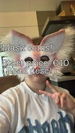 Therian mask commisions!!, Hobby en Vrije tijd, Verzenden, Nieuw, Accessoires