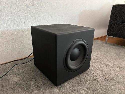 Subwoofer Peerless XLS met Rel Quake versterker, Audio, Tv en Foto, Luidsprekers, Zo goed als nieuw, Subwoofer, 120 watt of meer