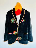Luxe fluwelen Oeteldonk herenjas, Maat 52/54 (L), Oeteldonk, Ophalen of Verzenden, Zo goed als nieuw