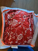 Ektorp Hoes Chaise longue 3-zits Virestad rood/wit, Huis en Inrichting, Rood, Verzenden, 75 tot 100 cm, Stof