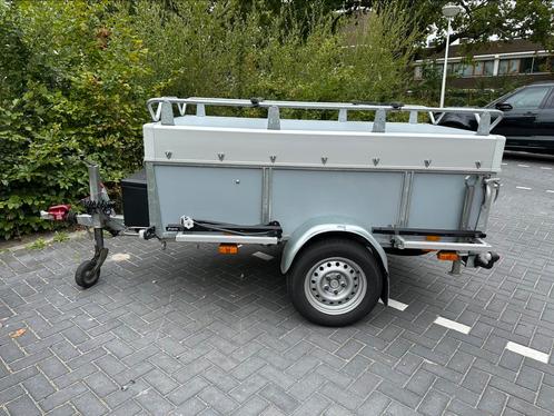 Saris Bagagewagen gesloten K100 - geremd, Auto diversen, Aanhangers en Bagagewagens, Gebruikt, Ophalen
