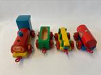 HEROS houten treinje West Germany, Kinderen en Baby's, Speelgoed | Houten speelgoed, Ophalen of Verzenden, Gebruikt, Overige typen