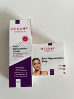 Beauty Collection anti pigmentation soap en creme, Nieuw, Gehele gezicht, Ophalen of Verzenden, Verzorging