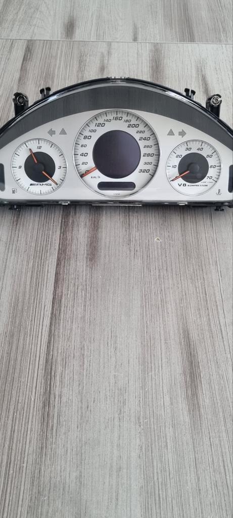 UPGRADE TELLERKLOK MERCEDES AMG W211 W219 E55 CLS 55, Auto-onderdelen, Dashboard en Schakelaars, BMW, Ophalen of Verzenden