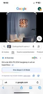 IKEA PS 2014 Hanglamp, Minder dan 50 cm, Wit, Ophalen of Verzenden, Zo goed als nieuw